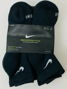nike black ankle socks mens