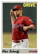 2019 Topps Heritage Minor League #45 Alex Scherff Greenville Drive
