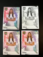 Reilyn Turner rookie card RC 2024 Parkside NWSL foil  BLACK WHITE variation
