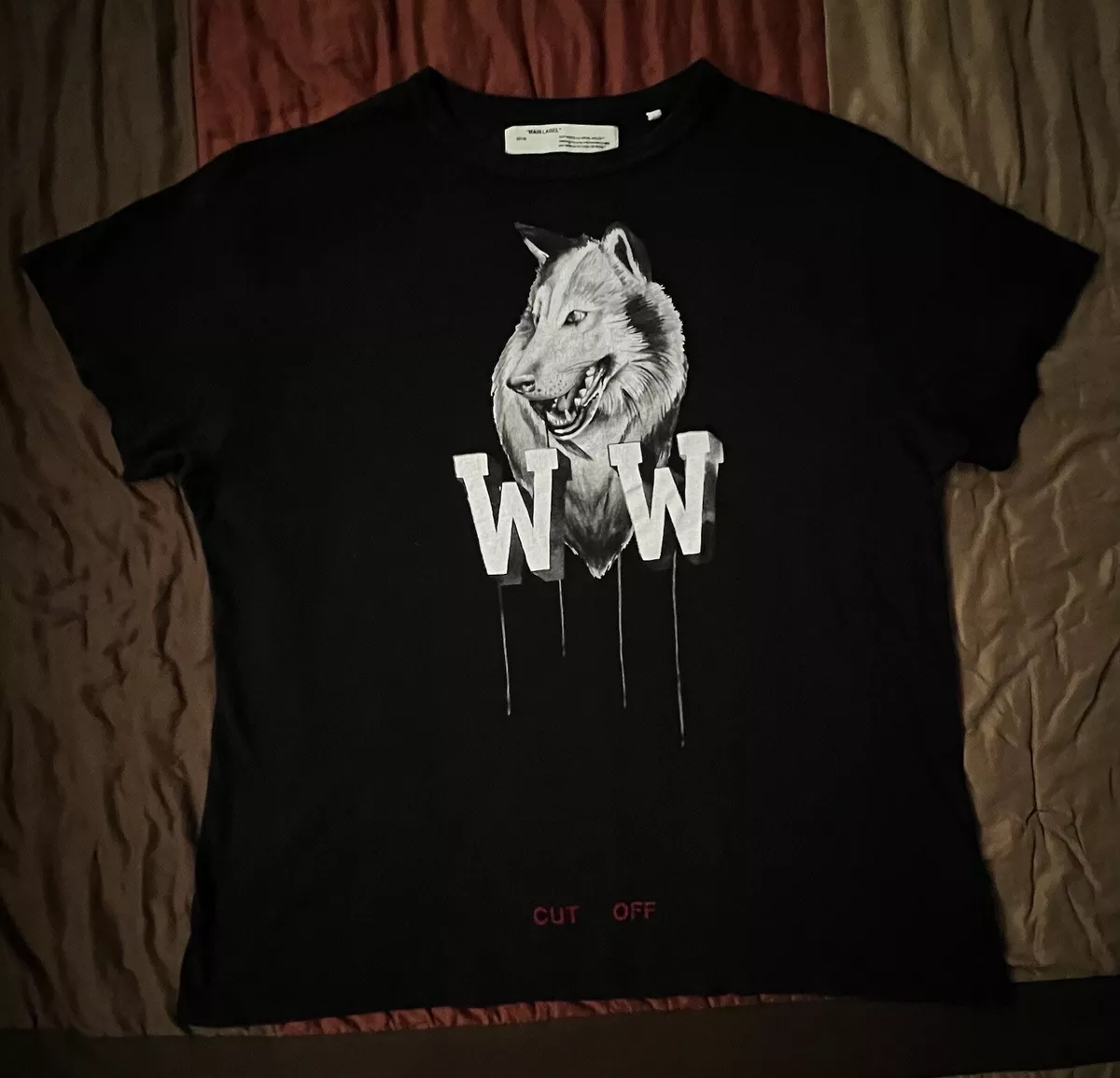 off white wolf shirt