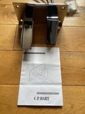 CP Hart waterfall wall mounted basin mixer in chrome LB121WNCP