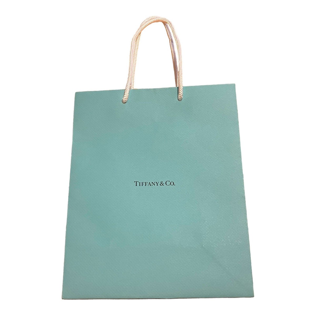 Authentic Empty Tiffany & Co. Shopping Bag 8”x9.75”x4” Gift Bag