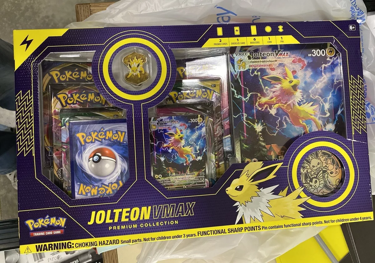 Pokémon Trading Card Games: Jolteon VMAX Premium Collection Box