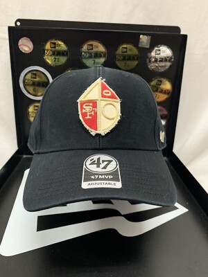 San Francisco 49ers Brand 47  MVP  NFL Double Legend Collection  Adjustable Hat