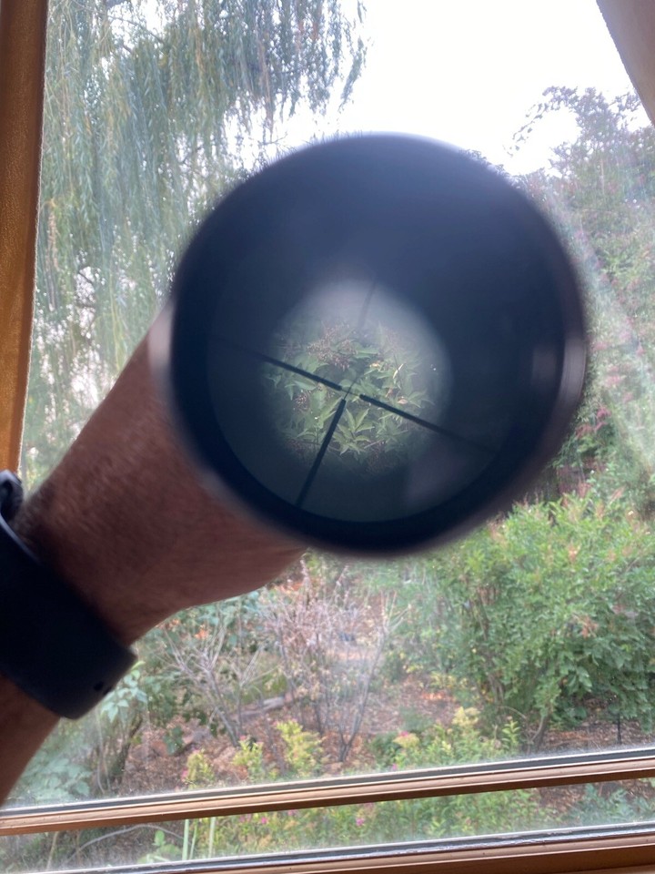 ZIELVIER 10576 CARL ZEISS JENA 4x STEEL SNIPER SCOPE RETICLE 1 ORIGINAL ...