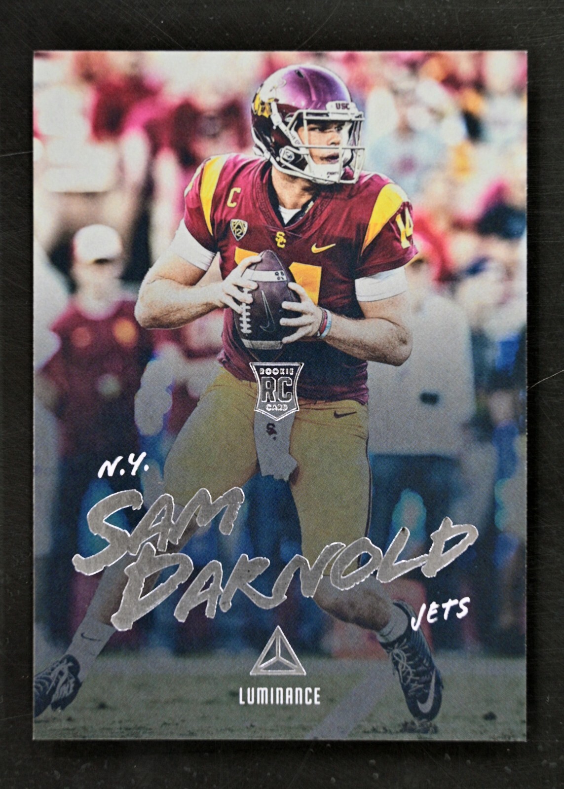 2018 Panini Luminance #189 Sam Darnold RC Rookie New York Jets USC Trojans