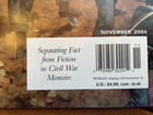 America's Civil War Magazine ~ Vol 17 No 5 ~ NOV 2004: Cedar Creek, Voter Apathy — photo 2