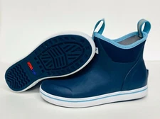 Women's Xtratuf XWAB-201 NAVY Ankle Deck Boot  6 in 100% Waterproof Slip on Pull