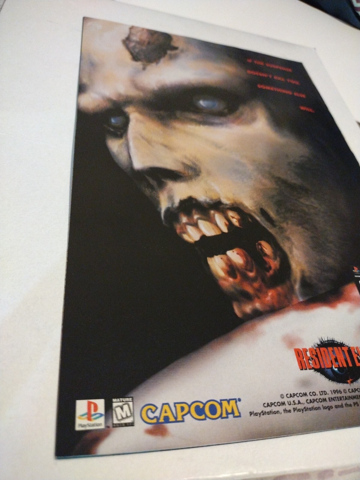 RESIDENT EVIL #1 PROMO COMIC 1996 MARVEL COMICS CAPCOM GAMES PROMOTIONAL  RARE