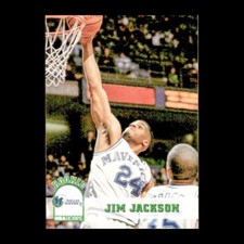 Jim Jackson 1993-94 Hoops Dallas Mavericks #48 R331I 36
