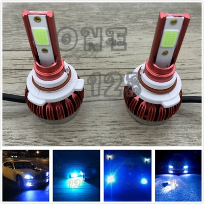 NEW 9005 HB3  LED Headlight High Beam Bulbs Kit 8000K ICE BLUE 45W Super Bright