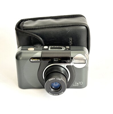Konica Z-UP70 Super analoge Kompaktkamera 35-70 mm  Incl. Orig. Tasche