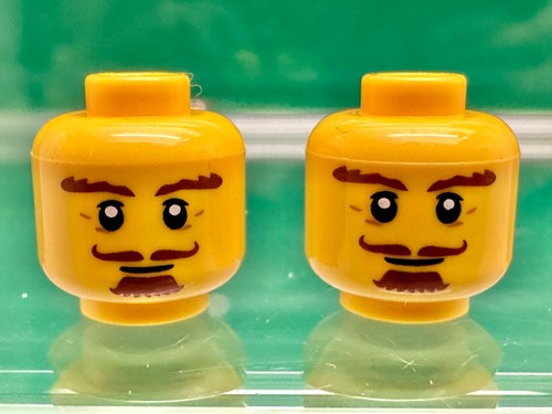 LEGO Minifigure Head, Female, Male, Different Series Sets, 55 Types, 1 Piece - Picture 41 of 56