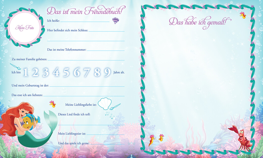 Thumbnail - Panini Disney Prinzessin: Arielle Die Meerjungfrau: Meine Ersten