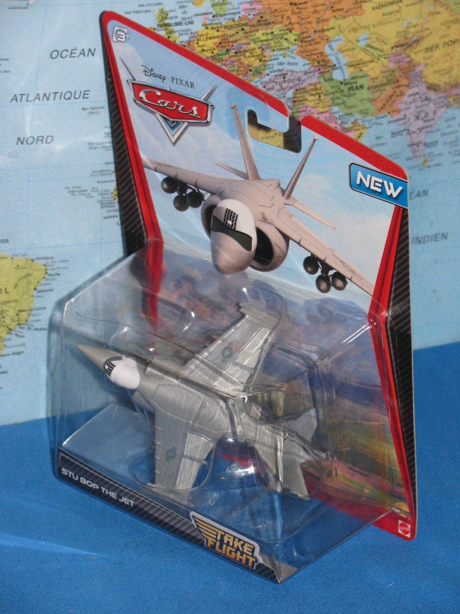DISNEY PIXAR CARS TAKE FLIGHT STU BOP THE JET DULUXE ***BRAND NEW