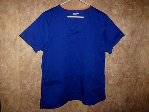 Scrubstar BLUE SCRUB TOP SIZE M (3 