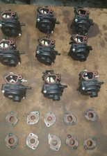 Genuine Briggs & Stratton Carburetor And Carburetor Spacers Lot of 9   FOR PARTS