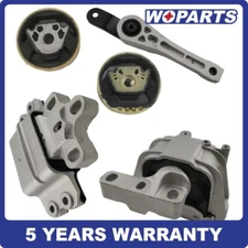 Engine Motor and Trans Mount Set Fit For Audi A3/Volkswagen GTI 2.0L 2006-2013