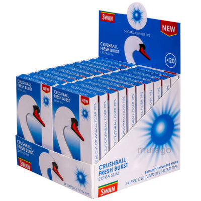 Swan Fresh Burst Extra Slim Filtertips Pfefferminz Minze Filter Aroma