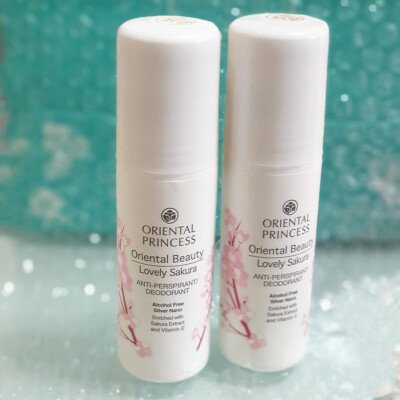 2x Oriental Princess Deodorant Oriental Beauty Lovely Sakura Anti-Transpirant