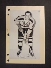 Woody Dumart 1944-1963 Group II Beehive Photo Boston Bruins