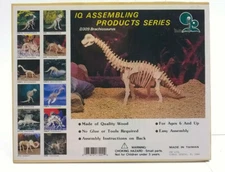 IQ Assembling Products Series D309 Brachiosaurus 3D Wood Puzzle Ages 6+ Decor