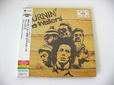 BOB MARLEY & THE WAILERS Burnin  SEALED Japanese Mini-LP CD TUFF GONG UICY-3172
