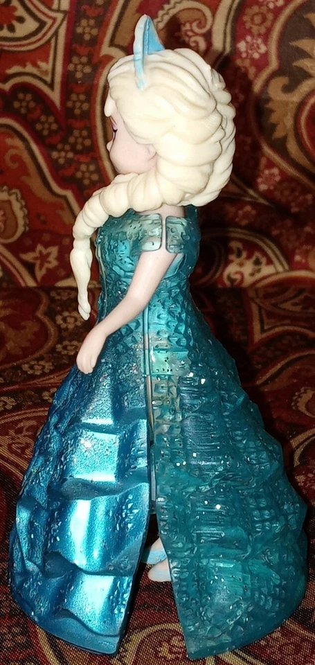 Disney Princesa MagiClip Brillo Planeador Vestido FROZEN ELSA Polly Muñeca de Bolsillo JUGUETE Foto 2 de 4
