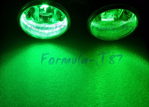LED Kit F15 140W PSX24W 2504 Green Two Bulbs Fog Light Replacement Upgrade Show - Picture 19 of 23