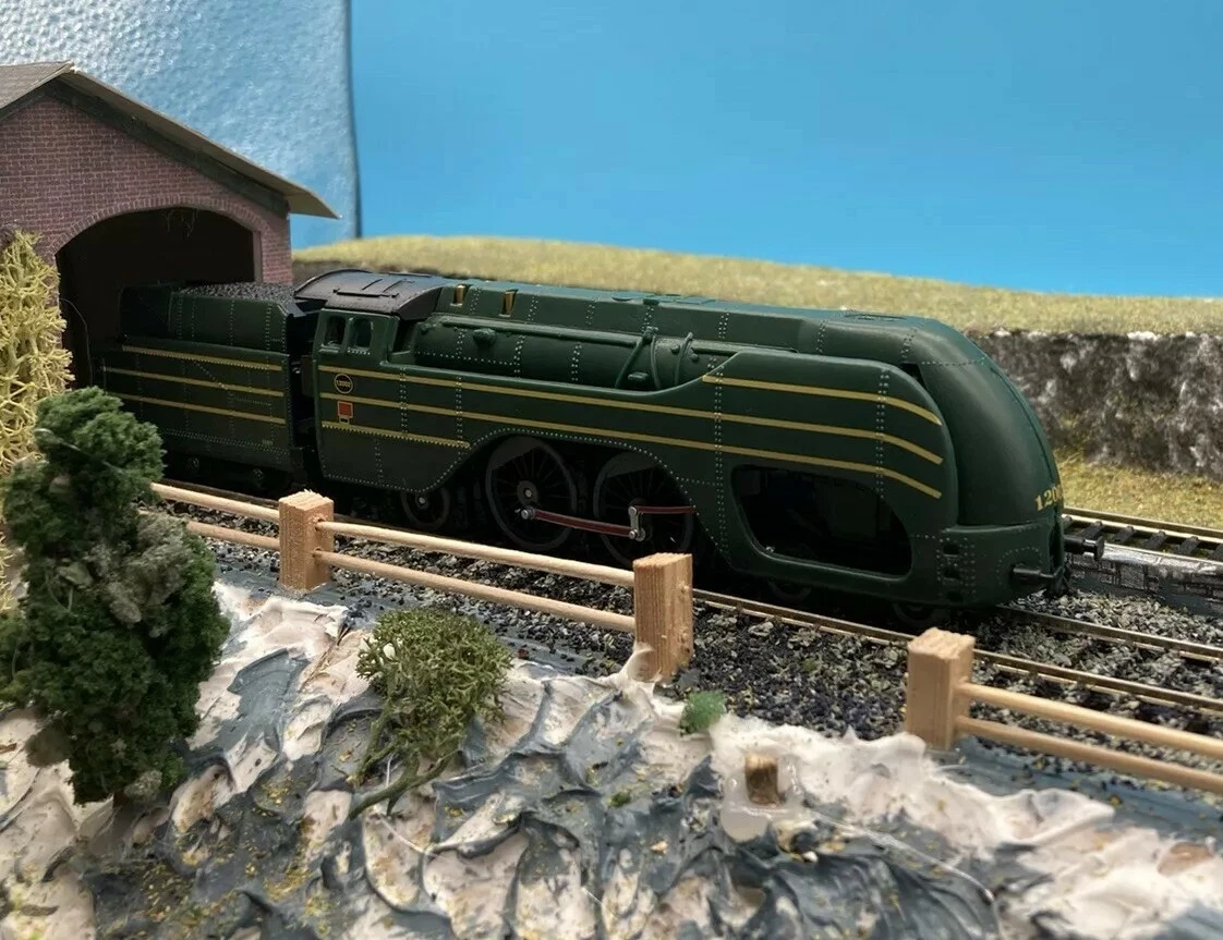 HO Gauge Belgian SNCB Type 12 4 4 2 Steam Locomotive Train Engine Model Railway