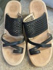 Ugg australian lazer cut leather, wedge sandal, 6, toe loop, NWOT — photo 7