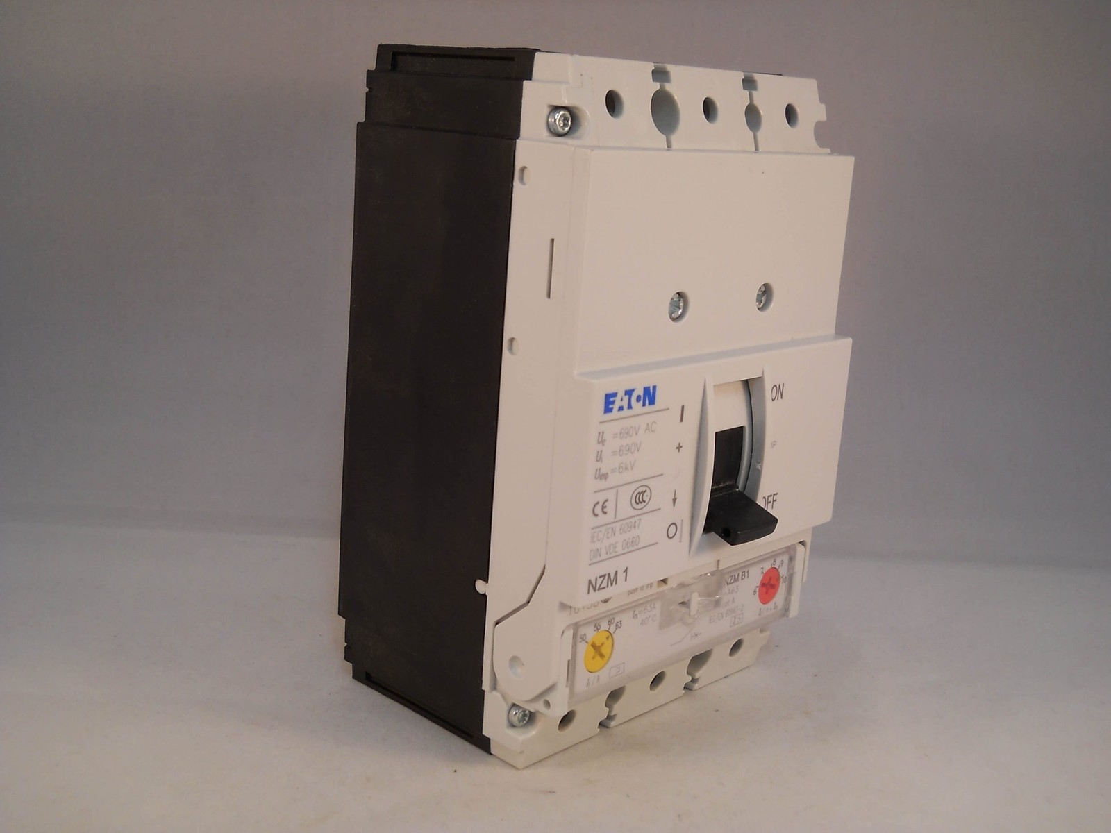 Eaton MEM MCCB 63 Amp Triple Pole 63A 3 Phase Memshield 3 NZMB1-A63