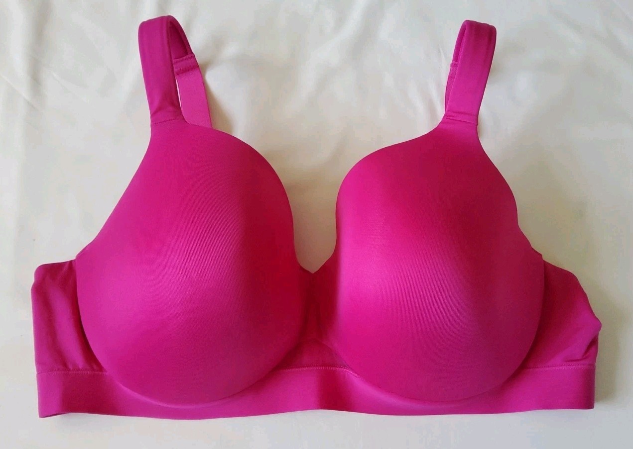 Cacique Bliss Lightly Lined Full Coverage Wide Straps Plus Size Bra 42D Wired