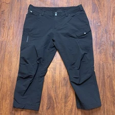 Truewerk Mens Black T2 Werkpant Cargo Work Pants Sz 44x30
