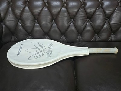 Vintage Adidas ProCourt 2 Tennisschläger mit original Adidas Hülle Retro 