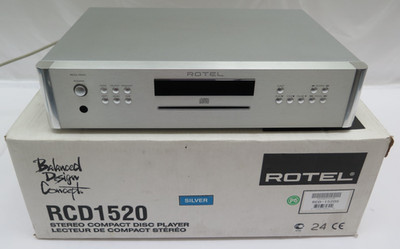 Rotel RCD-1520 Compact Disc Player Stereo RCD1520 / CD-Spieler / Vintage Rarität