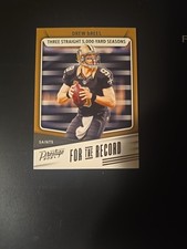 2024 Panini Prestige - For the Record Drew Brees #FR-DS