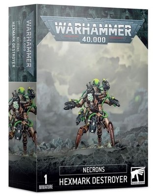 Necrons Hexmark Destroyer Games Workshop Necron Warhammer40k Hexjäger Destruktor