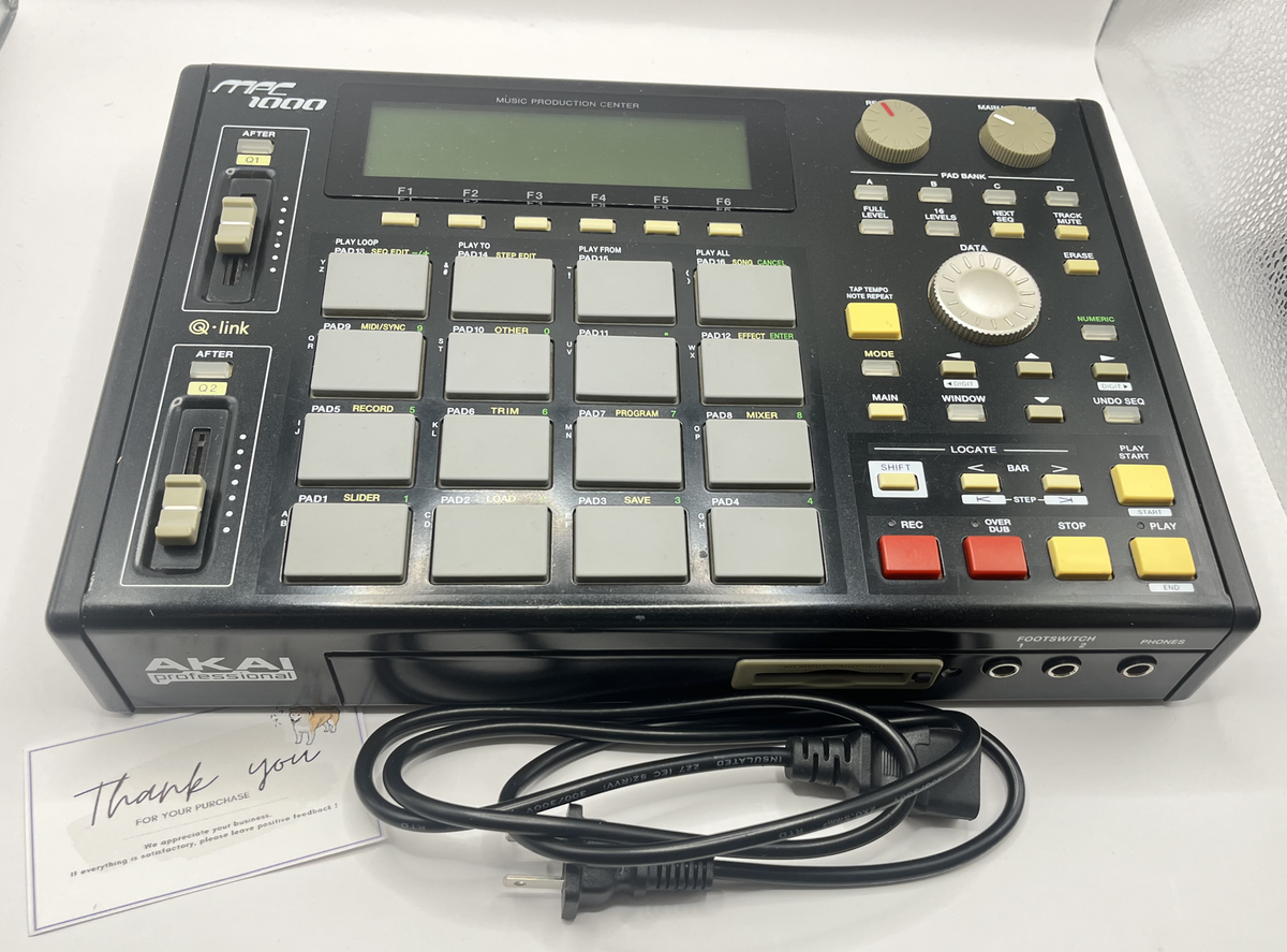 Used] Sampler AKAI MPC1000 128MB with JJ OS Installed