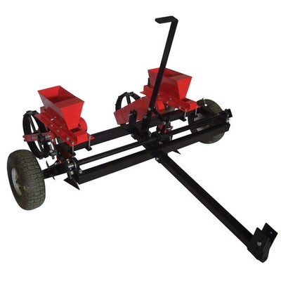 Field Tuff 2-Row Corn and Bean Planter   Adjustable Row Width, 15 Lb. Hopper