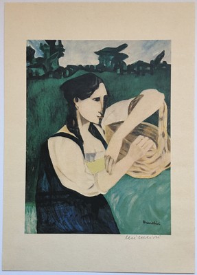 6-Farben-Fotolithografien von - Gianni Dova - Remo Brindisi - Giuseppe Migneco.