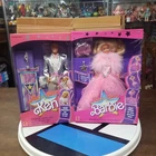 Set of 2 Vintage SEALED NEW +SHIPPERS Mattel Barbie SUPER STAR BARBIE & KEN MISB
