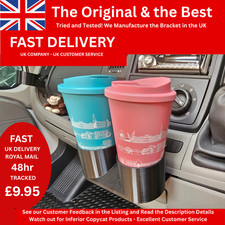 Fits Peugeot Boxer Citroen Relay Fiat Ducato Double Cup Drink Holder Motorhome