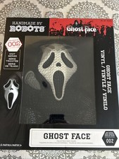 Ghost Face Handmade By Robots 002  Collectible Vinyl Figure Knit Series New