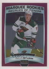 2019-20 O-Pee-Chee Platinum Marquee Rookies Matte Pink Nico Sturm #163 2qw