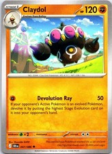 Claydol 047/086 Uncommon Chaos Rising Pokemon NM
