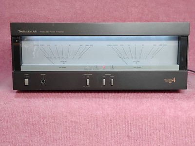 Technics ニュークラスA パワーアンプ SE-A5 Technics SE-A5 Power Amplifier Working Condition Used Japan | eBay