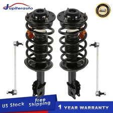 Front Coil Spring Struts & Sway Bars For 2004-2012 Chevy Malibu Pontiac G6 Aura