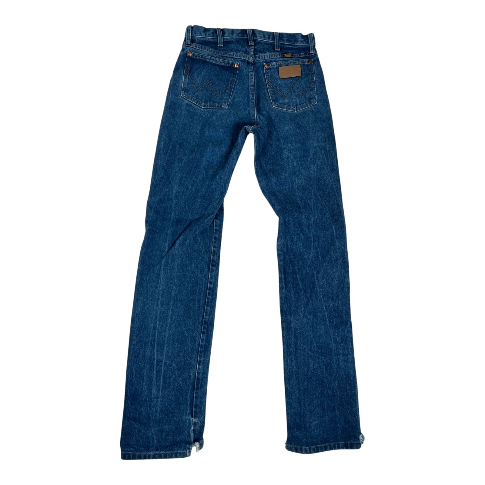 Vintage Wrangler 13MWZ Regular Fit Cowboy Blue Denim Jeans Size 30x36 READ