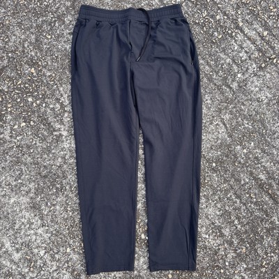 Public Rec Pants 34x30 Black Daymaker Drawstring Athletic Pockets Casual
